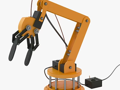 modern mechanical arm mechanical arm 3d model