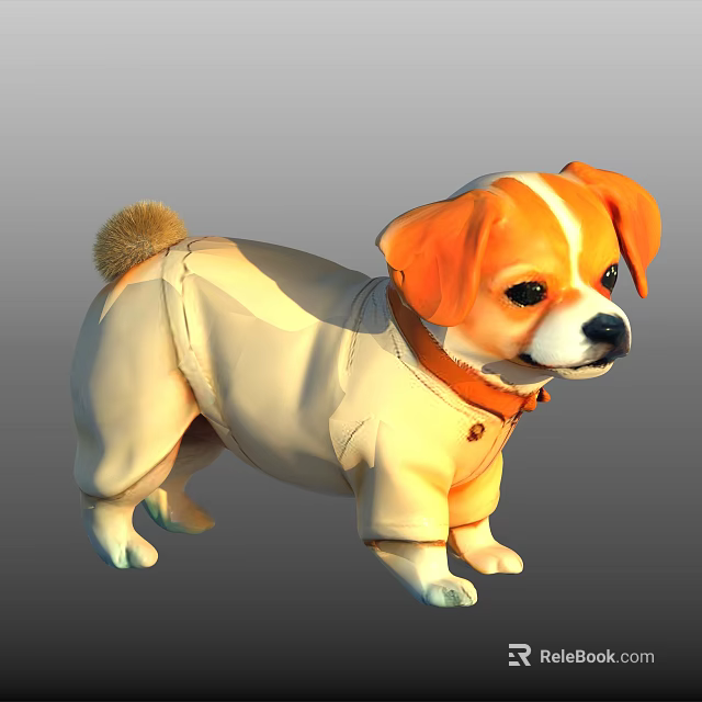 Colorful Reptile With Patterned Scales Crawling On Forest Floor Surface 3d model 