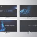 TV Screens Display Creative Visual Presentations Including Night Scene Abstract Patterns And Minimal Design