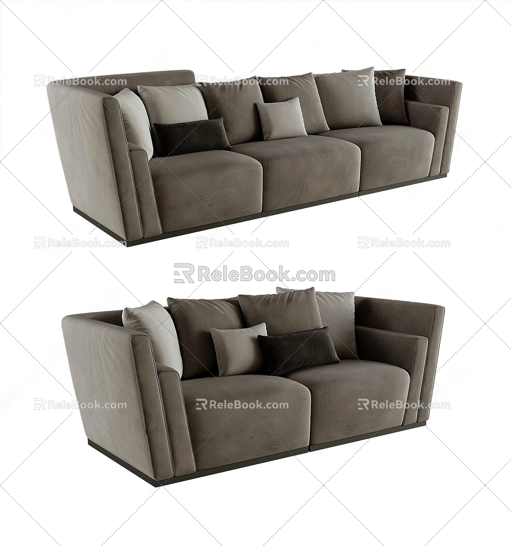 Sofa 3d model download 2014VR0 3d model