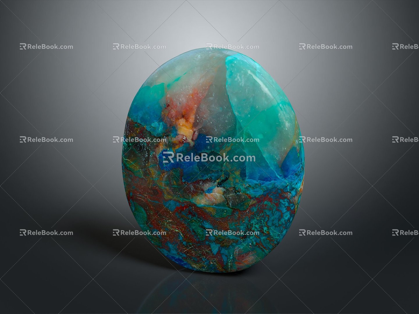 Stone Original Stone Jade Stone Stone Stone Stone Appreciation Stone Strange Stone Realistic Model Cartoon Model PBR 3d model