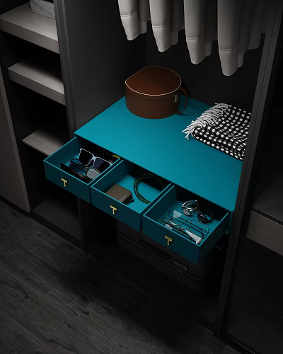 Modern Jewelry Cabinet Smart Safe Jewelry Jewelry Glasses Sunglasses 3d model