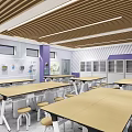 Modern Laboratory Physics Laboratory 3d model