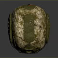 Tactical Camouflage Helmet With Protective Shell And Adjustable Straps Design