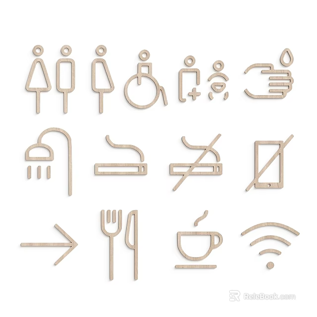 Essential Hardware Tools Featuring Shower Head Arrow And Bathroom Accessories For Home Use 3d model 