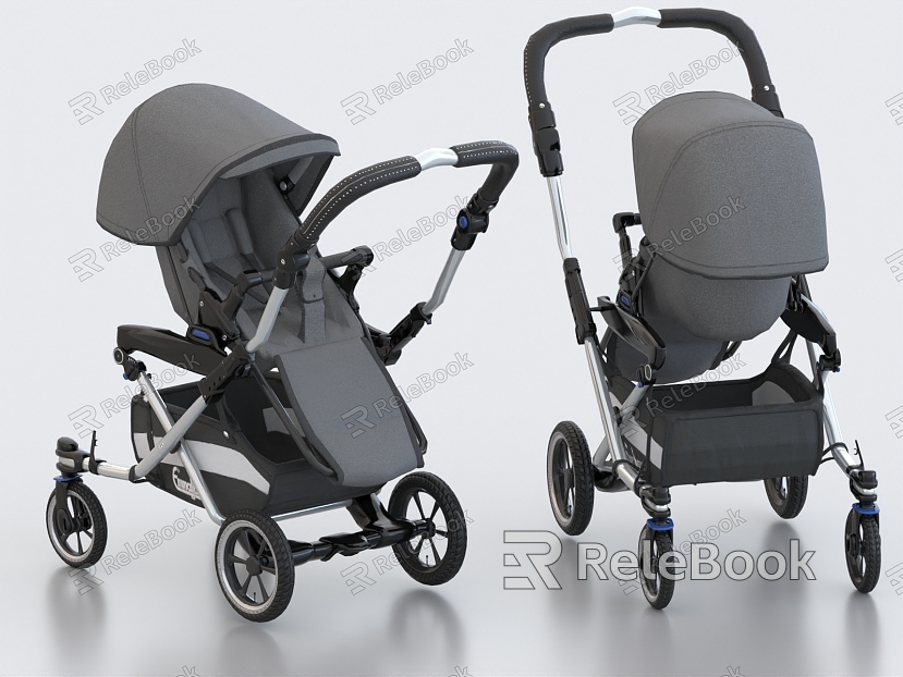 Baby Stroller Baby Stroller Stroller Trolley Cradle Children's Products model