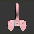 Pink Flamingo Shaped Pedal Boat With THE PINK TROUBLE Design And Seats