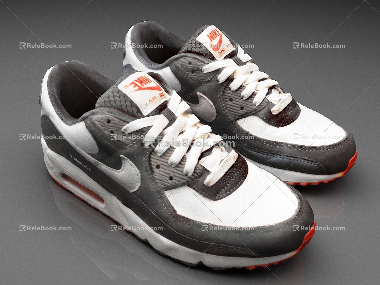 Nike sneaker Running Shoes Men Shoes 3d model