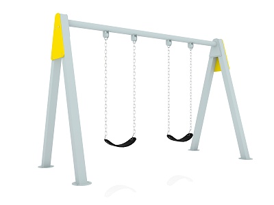 Children's Swing Outdoor Swing Venue Swing Rack 3d model