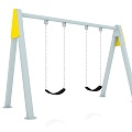 Children's Swing Outdoor Swing Venue Swing Swing Swing Rack 3d model