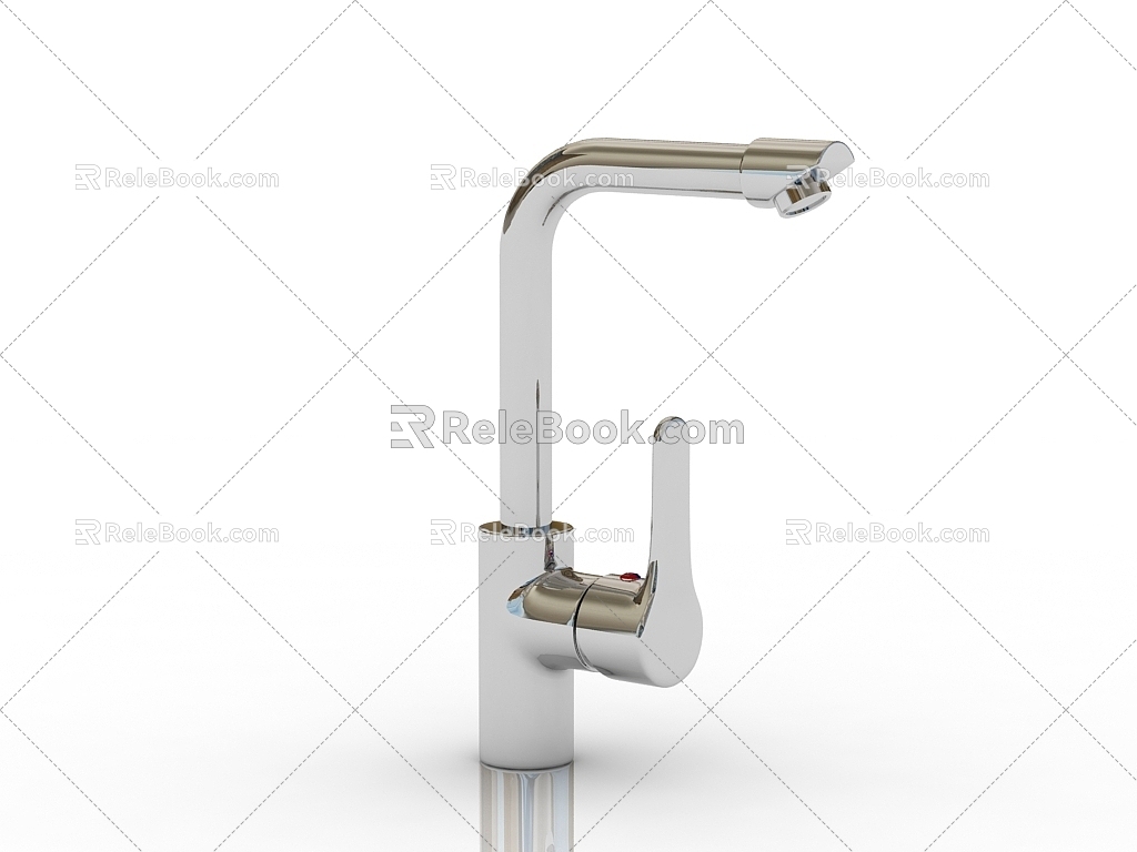 Modern faucet 3d model