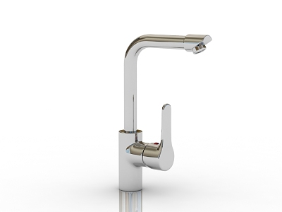 Modern faucet 3d model