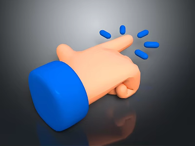 Medical Device With Interactive Touch Control And Blue Indicator Points 3d model