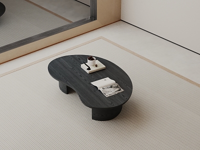 Modern coffee table model