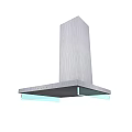 Stainless Steel Kitchen Range Hood With Modern Design And Built In Lighting