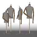 Nordic Model Cut Clothes Model Cloth Model Log Model 3d model