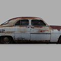 Rusty car 3d model