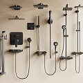 Shower combination 3d model