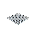Geometric Pattern Tiles With Blue Black White Colors And Modern Marble Texture