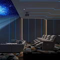 Home Audio Room 3d model