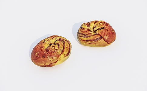 Gourmet Bread 3d model