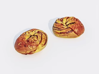 Gourmet Bread 3d model