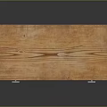 Rustic Wooden Desk Furniture With Wooden Tabletop Drawer Cabinets Two Drawers Each And Bracket Legs