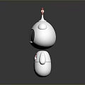 Robot Assistant Small Robot Butler Robot Butler 3d model