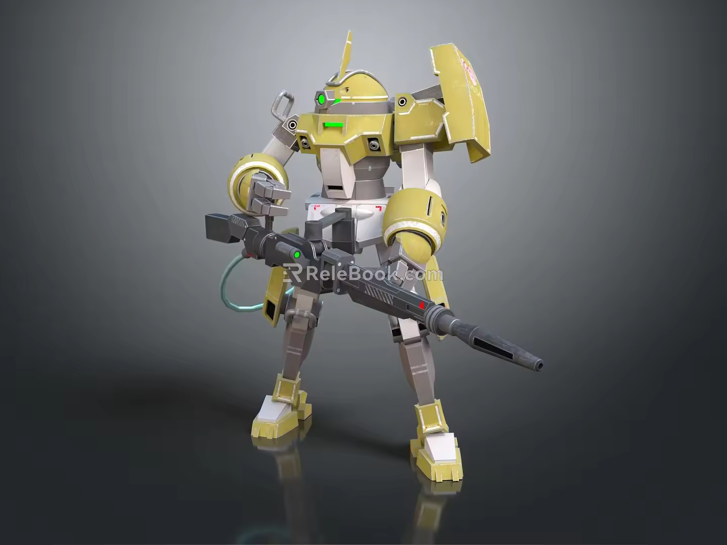 Modern Robots 3d model