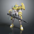 Modern Robots 3d model