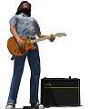 modern man 3d model
