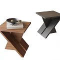 Modern side corner 3d model