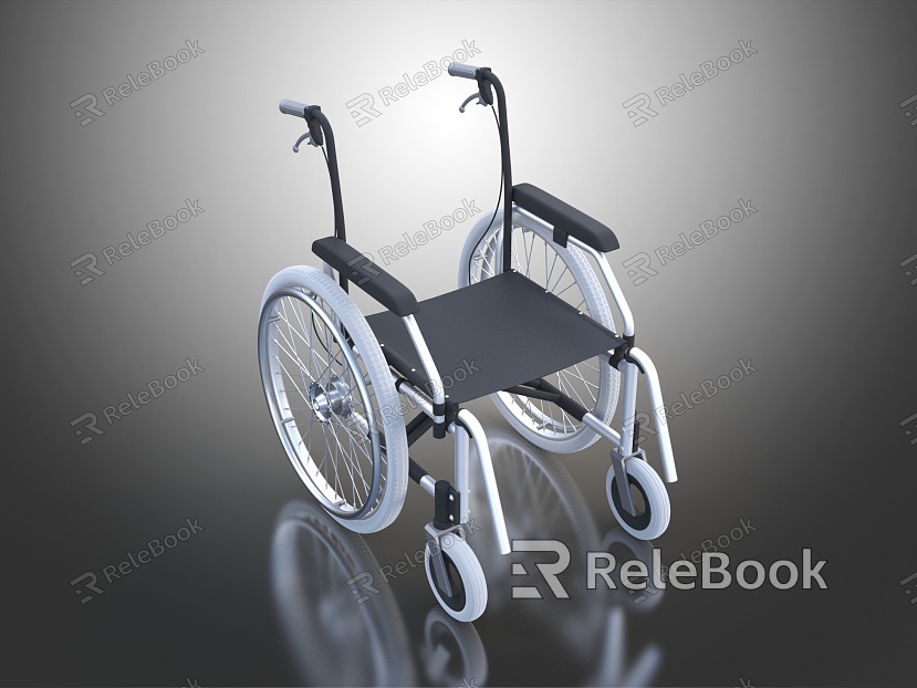 Modern Wheelchair Cart Push Wheelchair model