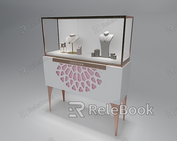 Jewelry Display Cabinet model