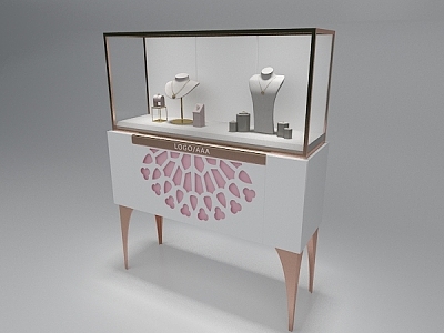 Jewelry Display Cabinet model