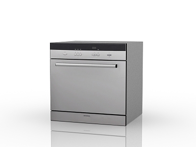 Modern Dishwasher 3d model