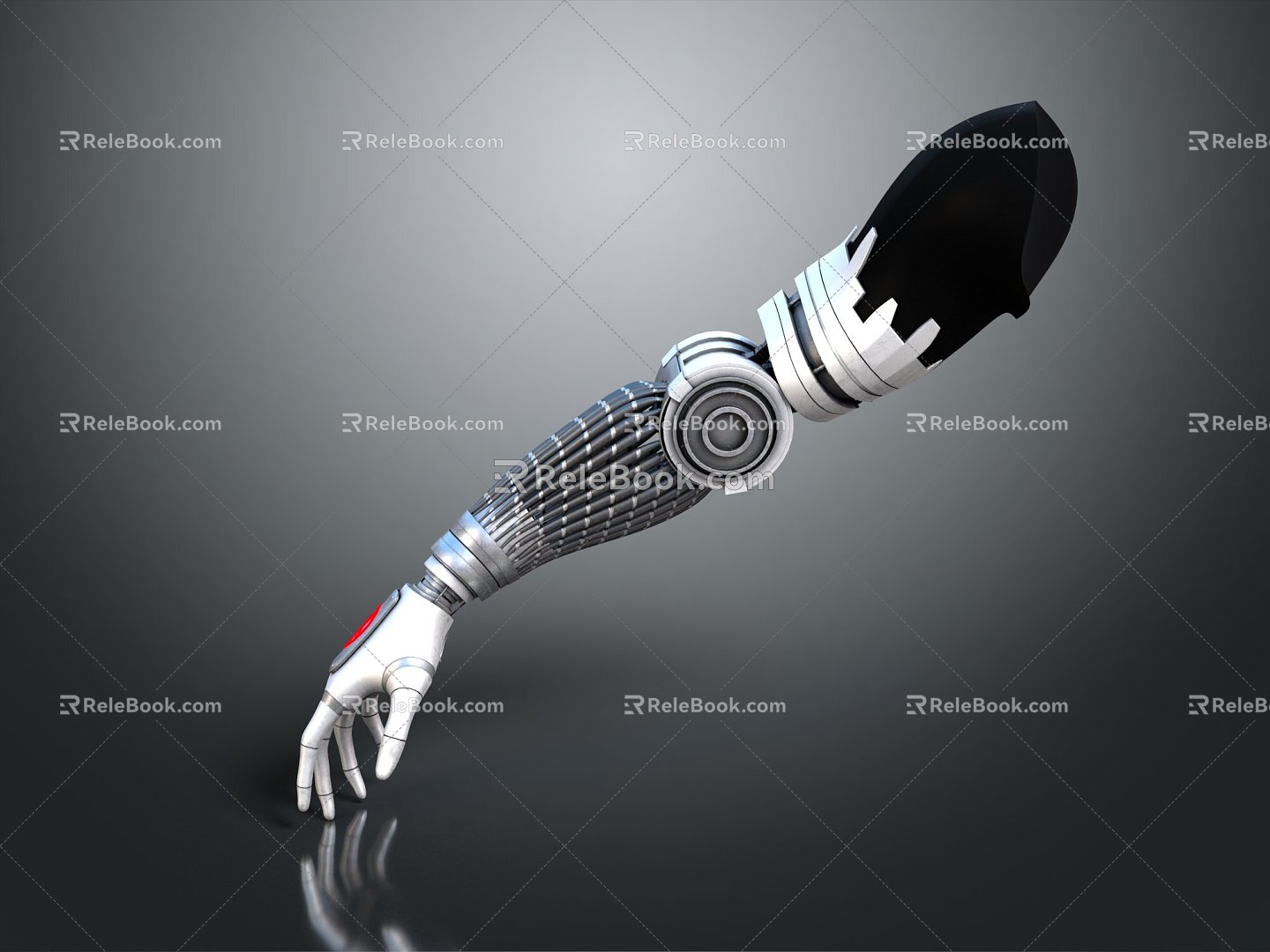 Modern Robot Arm Robot Arm Mechanical Arm Robot Arm Robot Head 3d model