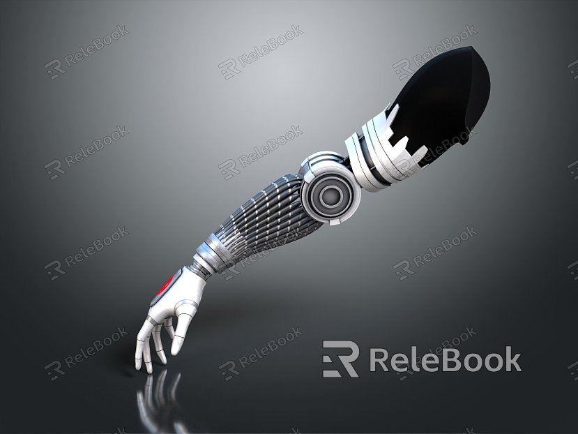 Modern Robot Arm Robot Arm Mechanical Arm Robot Arm Robot Head model