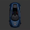 State Police Car With Modern Design Emergency Lights And Functional Features