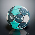 High Quality SA SHA Blue And White Official Match Soccer Ball For Sports