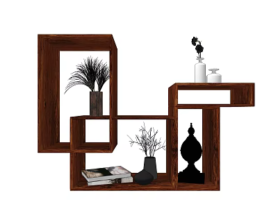 New Chinese Antique Rack 3d model New Chinese Antique Rack 3d model