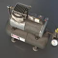 Heavy Duty Industrial Air Compressor with Steel Tank Pressure Gauge and Safety Valve