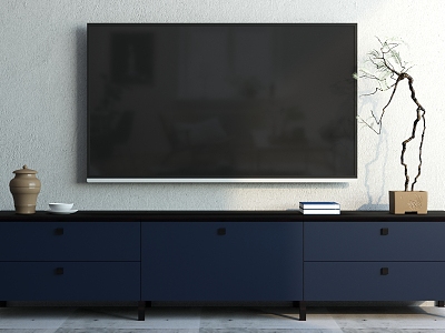 Modern TV Cabinet TV Cabinet TV Decoration Combination model