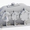 modern reducer 3d model