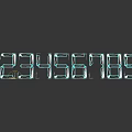 High Quality Red LED Numeric Digital Display for Electronic Devices
