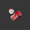 Modern Coca-Cola Beverage 3d model