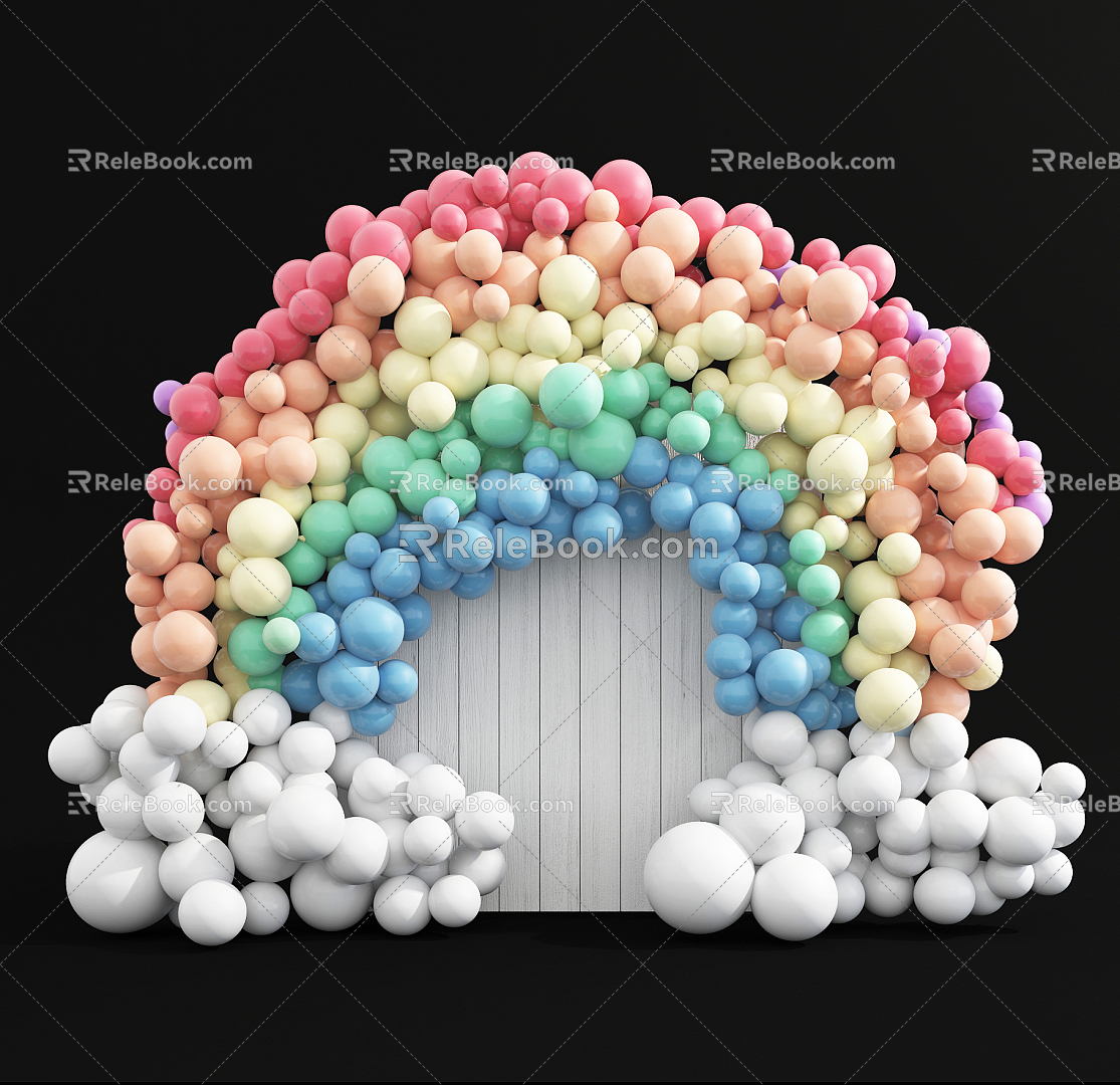 Modern Balloon 3d model