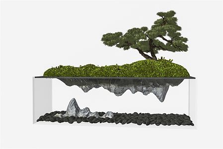 New Chinese Bonsai 3d model