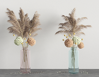 Modern vase ornaments 3d model