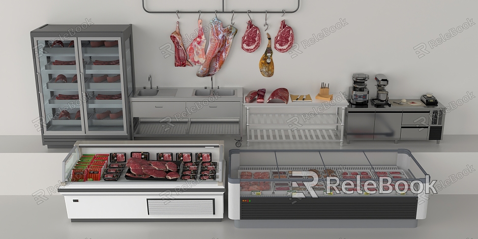 Modern Console Pork Shop model